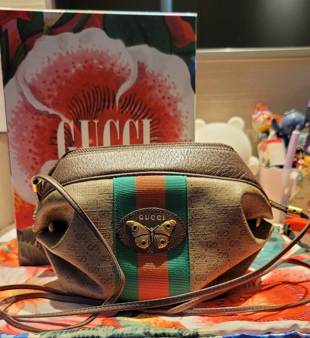 Gucci butterfly top crossbody