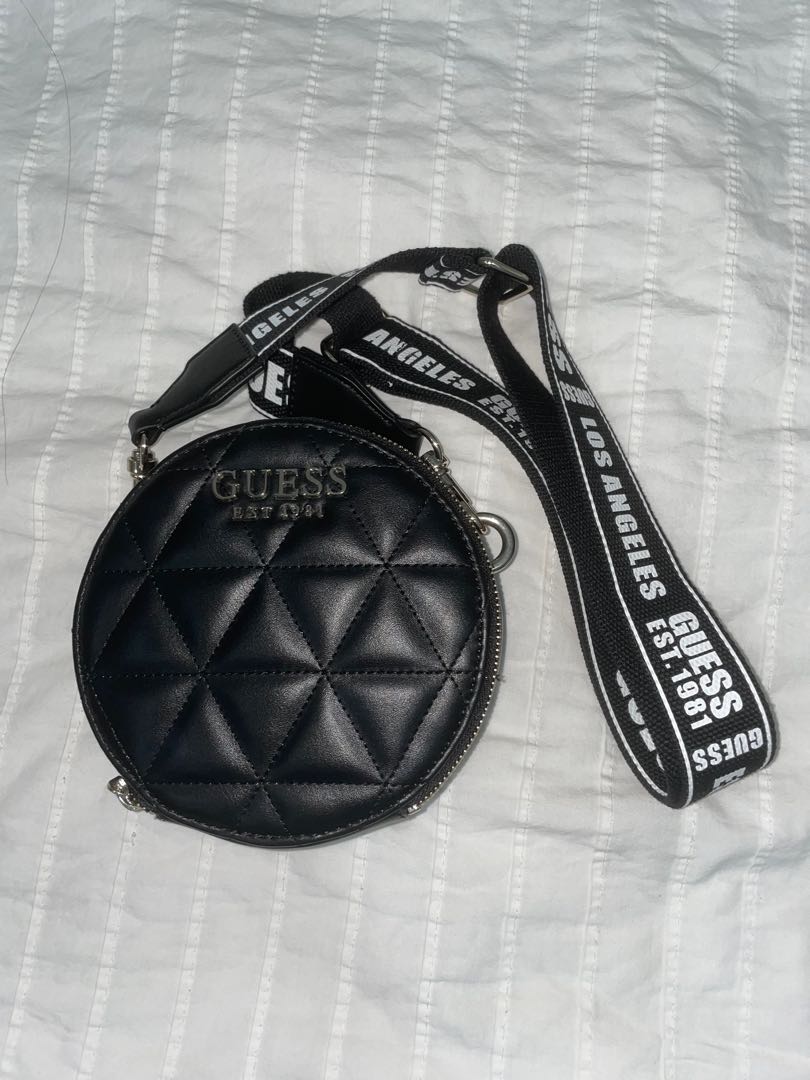 guess round sling bag