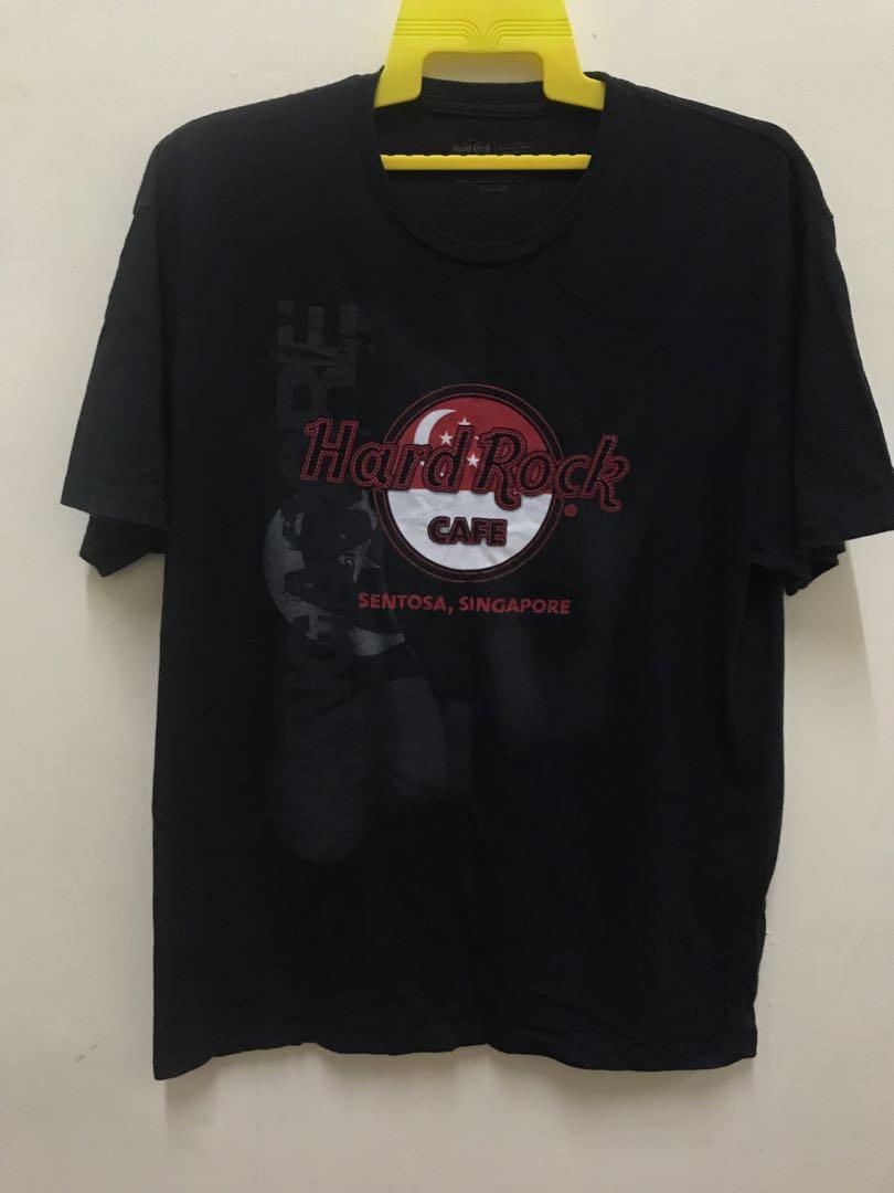 HARD ROCK (singapore), Men's Fashion, Tops & Sets, Tshirts & Polo