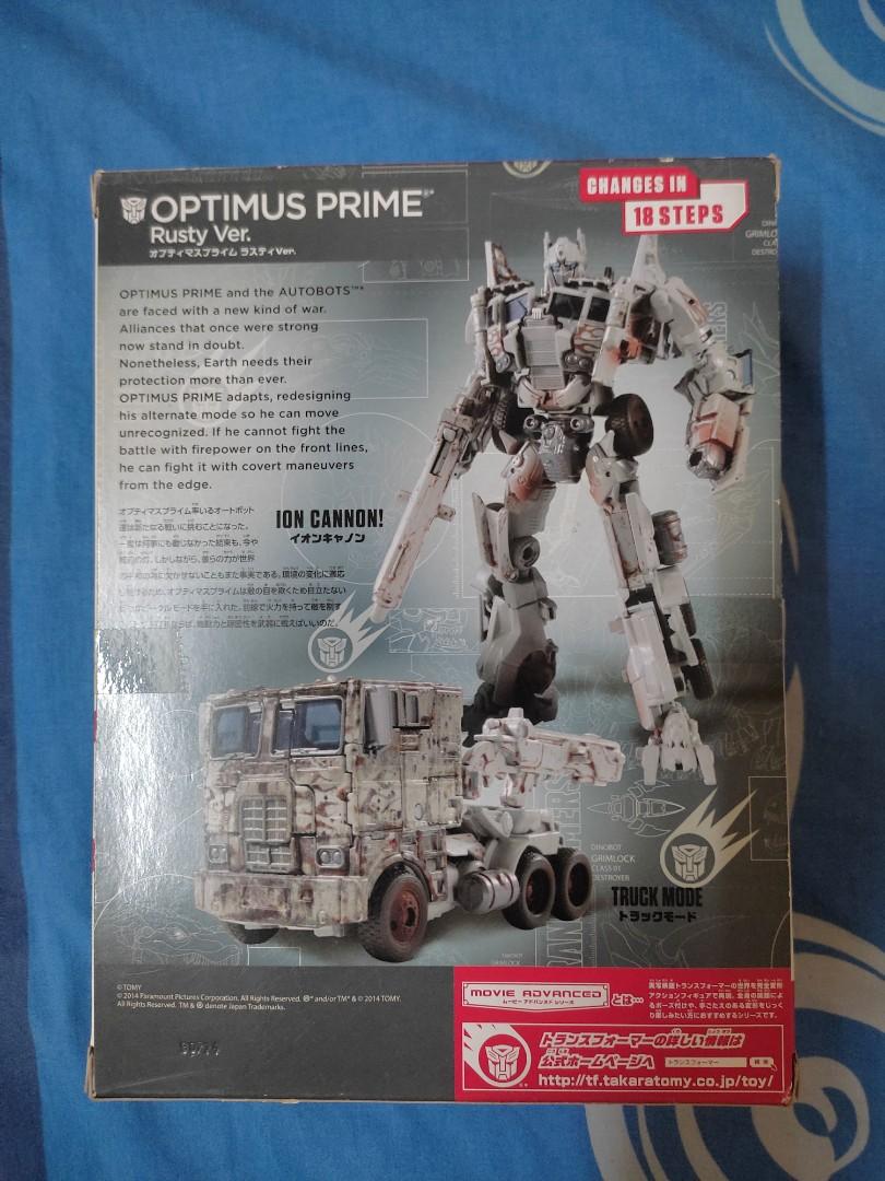 transformers 4 optimus prime rusty truck robot