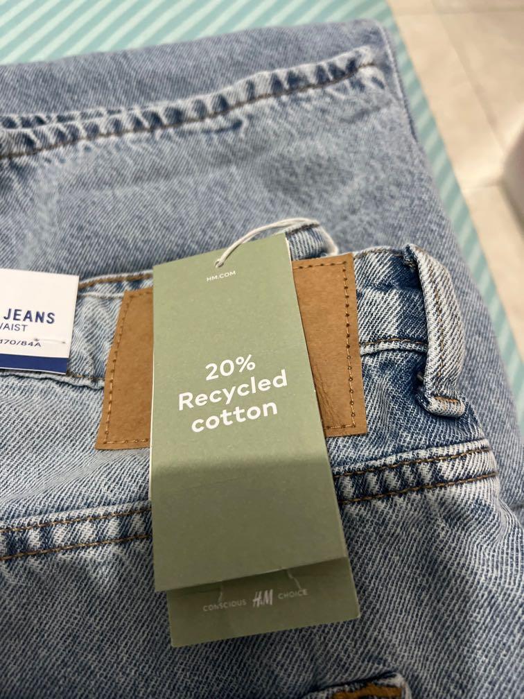 H\u0026M 90's Baggy Jeans, Fesyen Wanita 