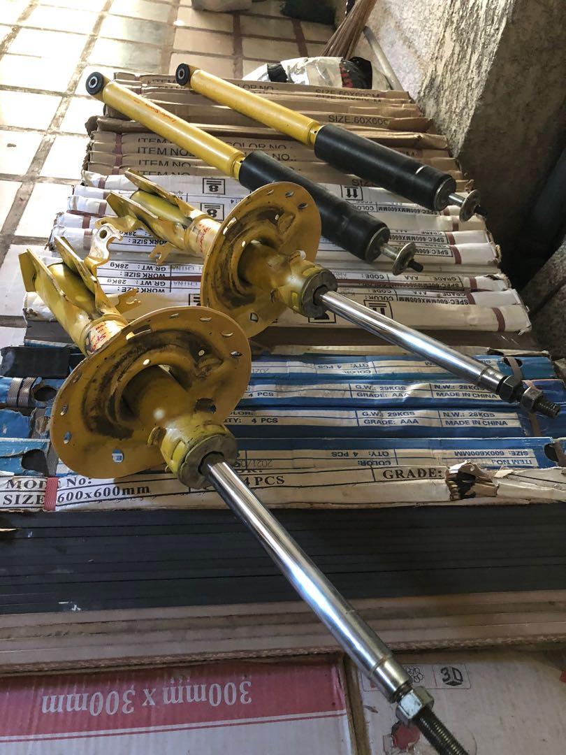 Honda Jazz Ge or City GM Shocks and Lowering Spring, Car Parts