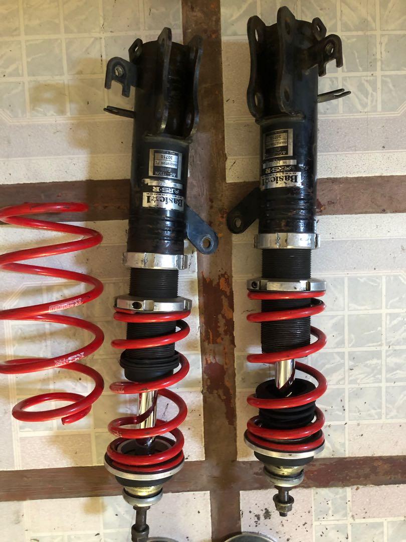 Honda Jazz Ge or City GM Shocks and Lowering Spring, Car Parts