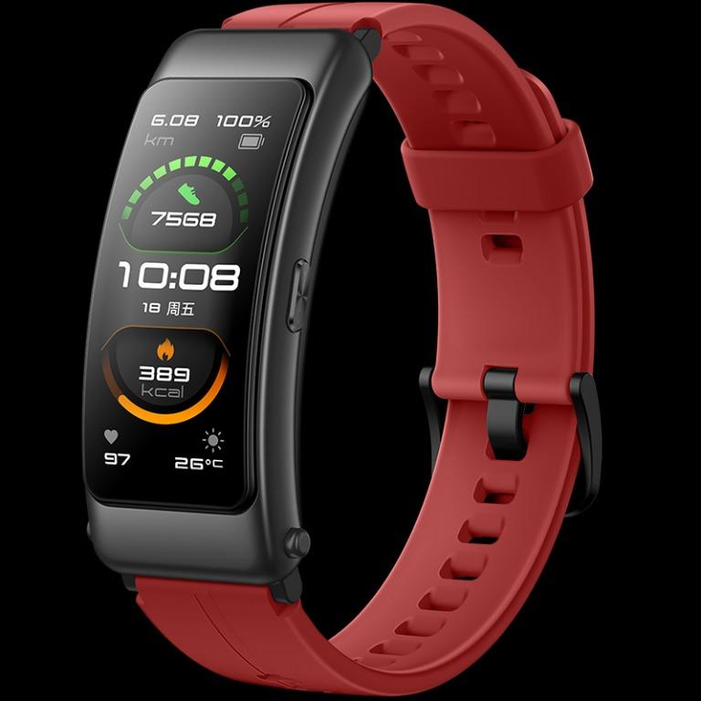 HUAWEI TalkBand B6 Coral Red Mobile Phones Gadgets Wearables