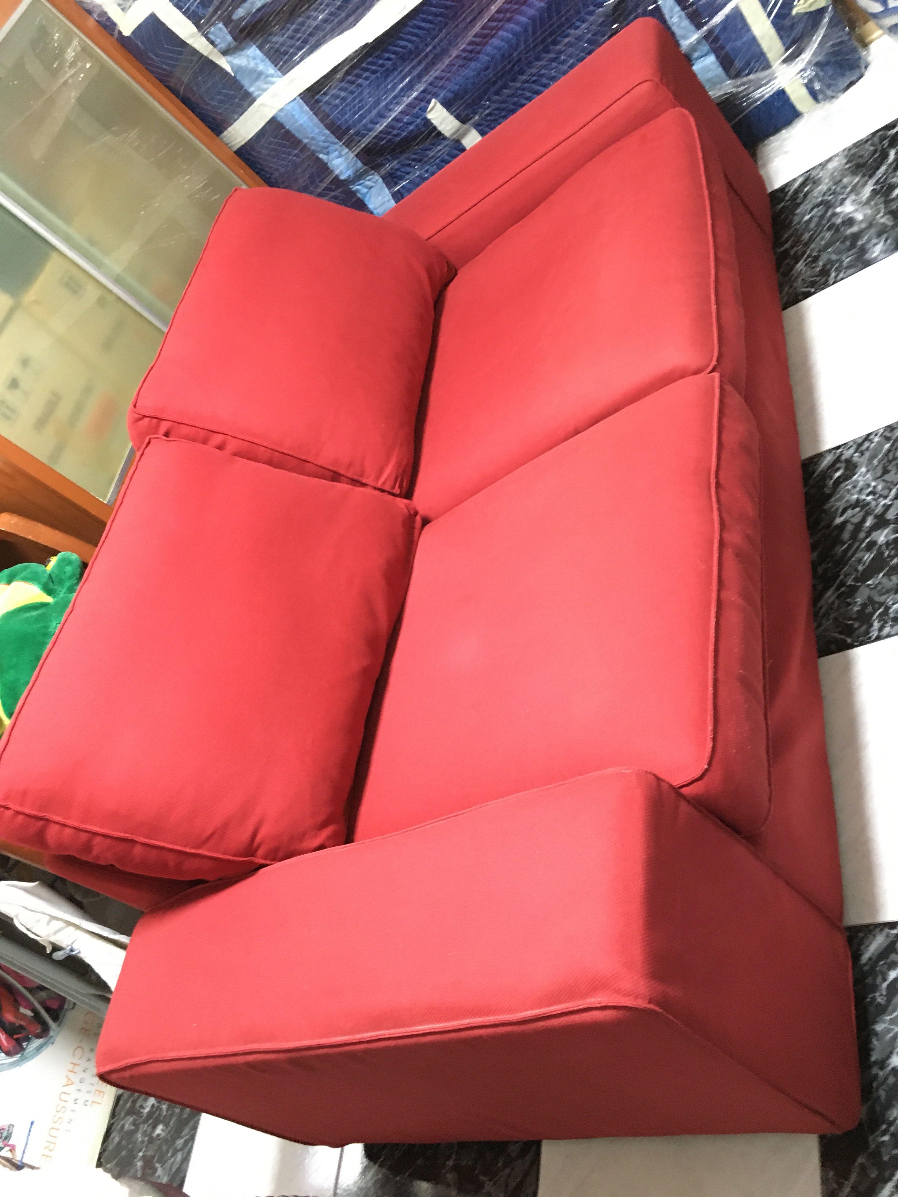 IKEA fabric washable sofa, Furniture & Home Living, Furniture, Sofas on