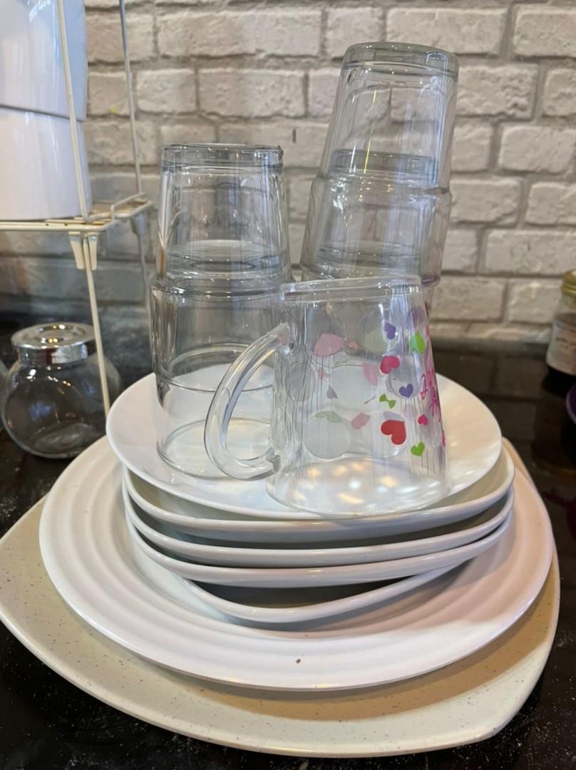 Ikea Plates, cups, mugs, holder,, etc, TV & Home Appliances, Kitchen