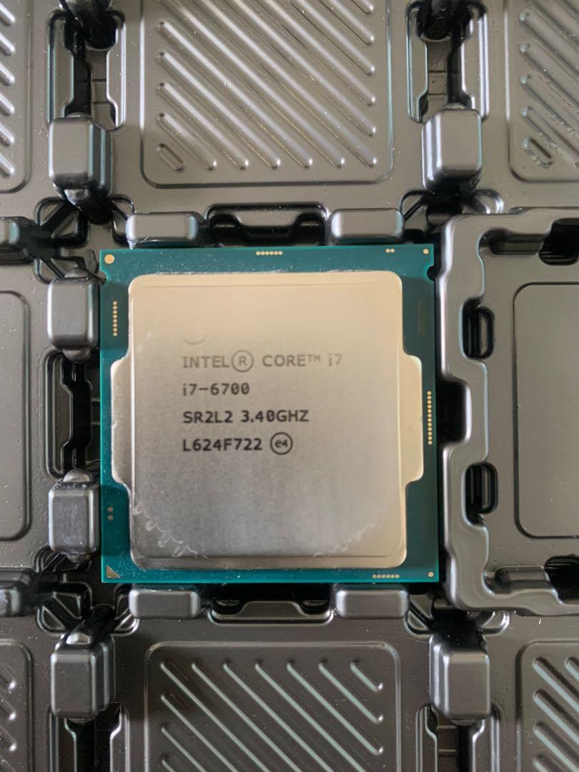 Intel Core i7-6700 Processor (Category: Computer Parts) located in Mandaluyong City. Submitted by l2ayne (Listing ID 1153013610, Image 1). Description: Intel Core i7-6700 Processor 8M Cache, up to 4.00 GHz 6th gen Skylake 1151 Socket Bare proce no box no fan Price 7k each 2pcs avail Intel Diagnostic Test PASSED Tpc id l2ayne Pick up: Hulo, Mandaluyong Accept COD via Lalamove Buyer will shoulder shipping fee Text or call for fast deal 09772189475.