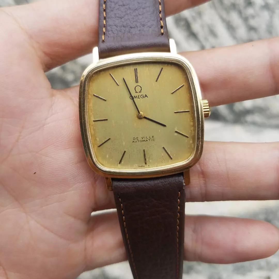 Jam tangan omega deville automatic 