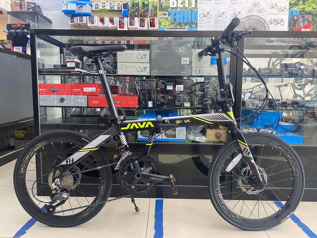 Java Aluminium Folding Bike, Sports Equipment, Bicycles & Parts ...