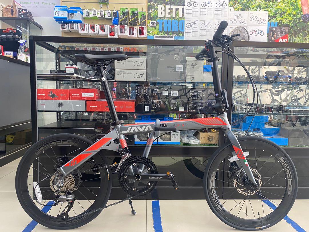 Java Aluminium Folding Bike, Sports Equipment, Bicycles & Parts ...