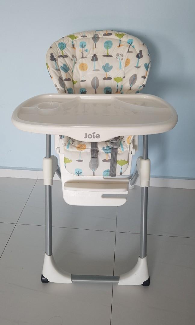Joie Mimzy Pastel Forest High Chair Babies Kids Nursing