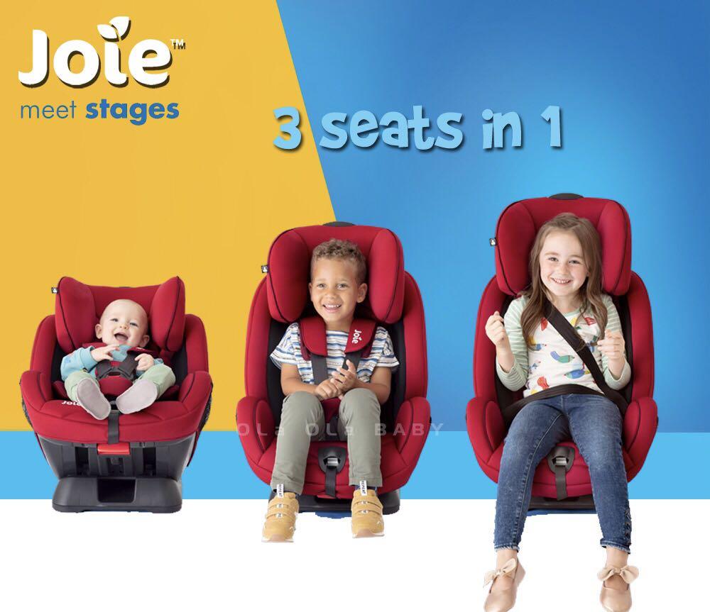 Joie Stages Car Seat, Babies & Kids, Going Out, Car Seats on Carousell