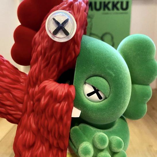 KAWS KACHAMUKKU Original colorway/新品未開封/ガチャピン ムック