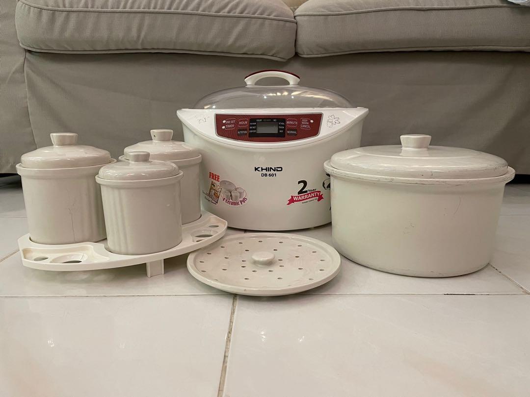 KHIND Double boiler DB601, TV & Home Appliances, Kitchen Appliances
