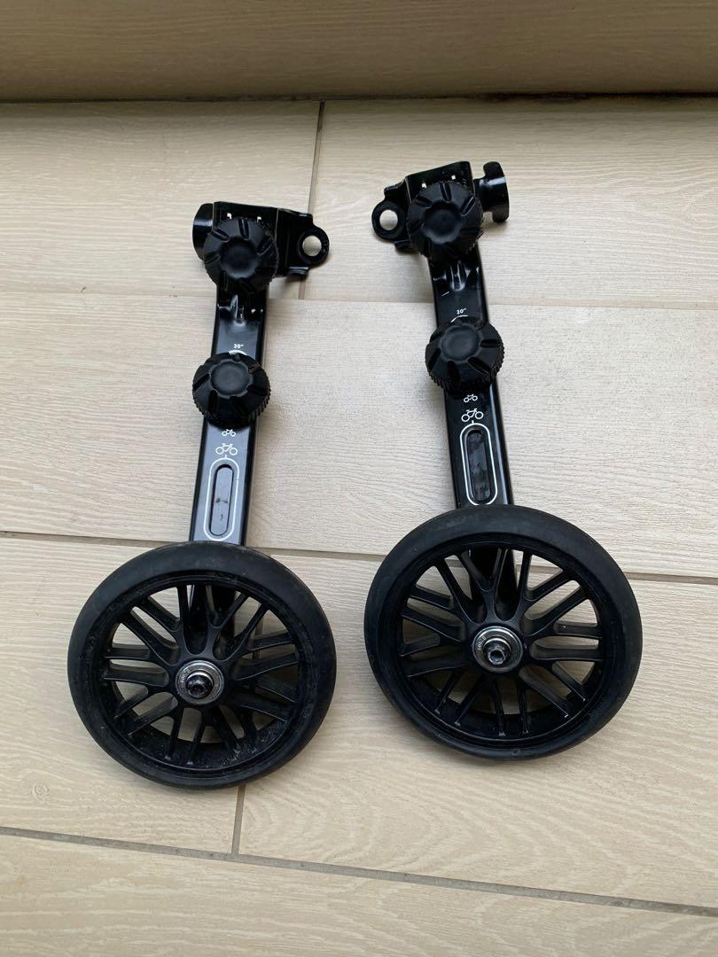 Kids bike training wheels Btwjn 20 24 inch with Derailleur Black