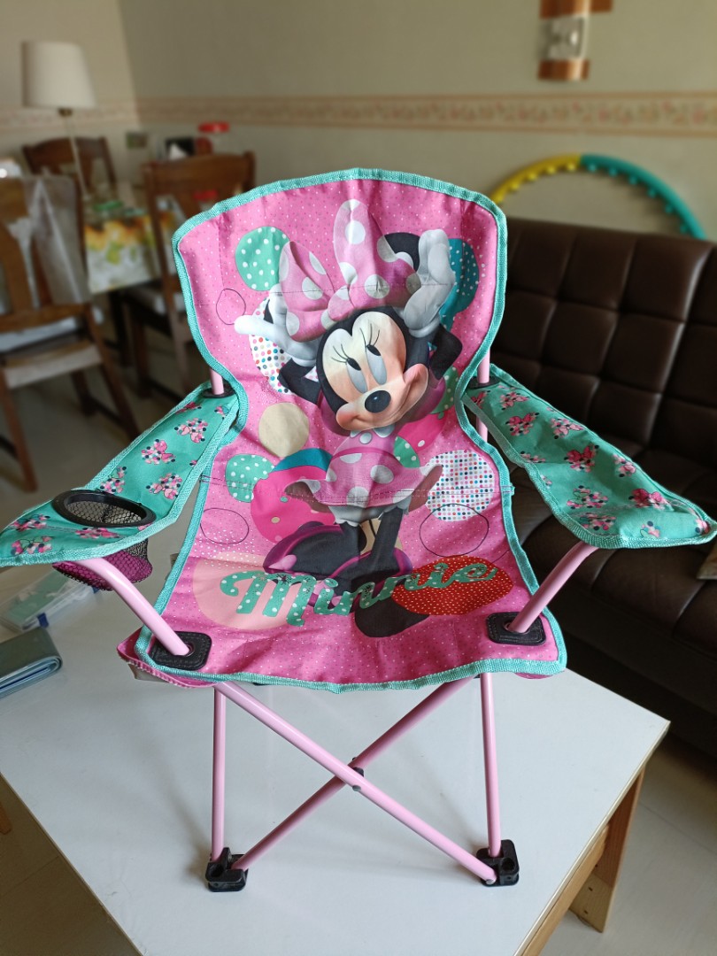 Kids camping chair Minnie mouse