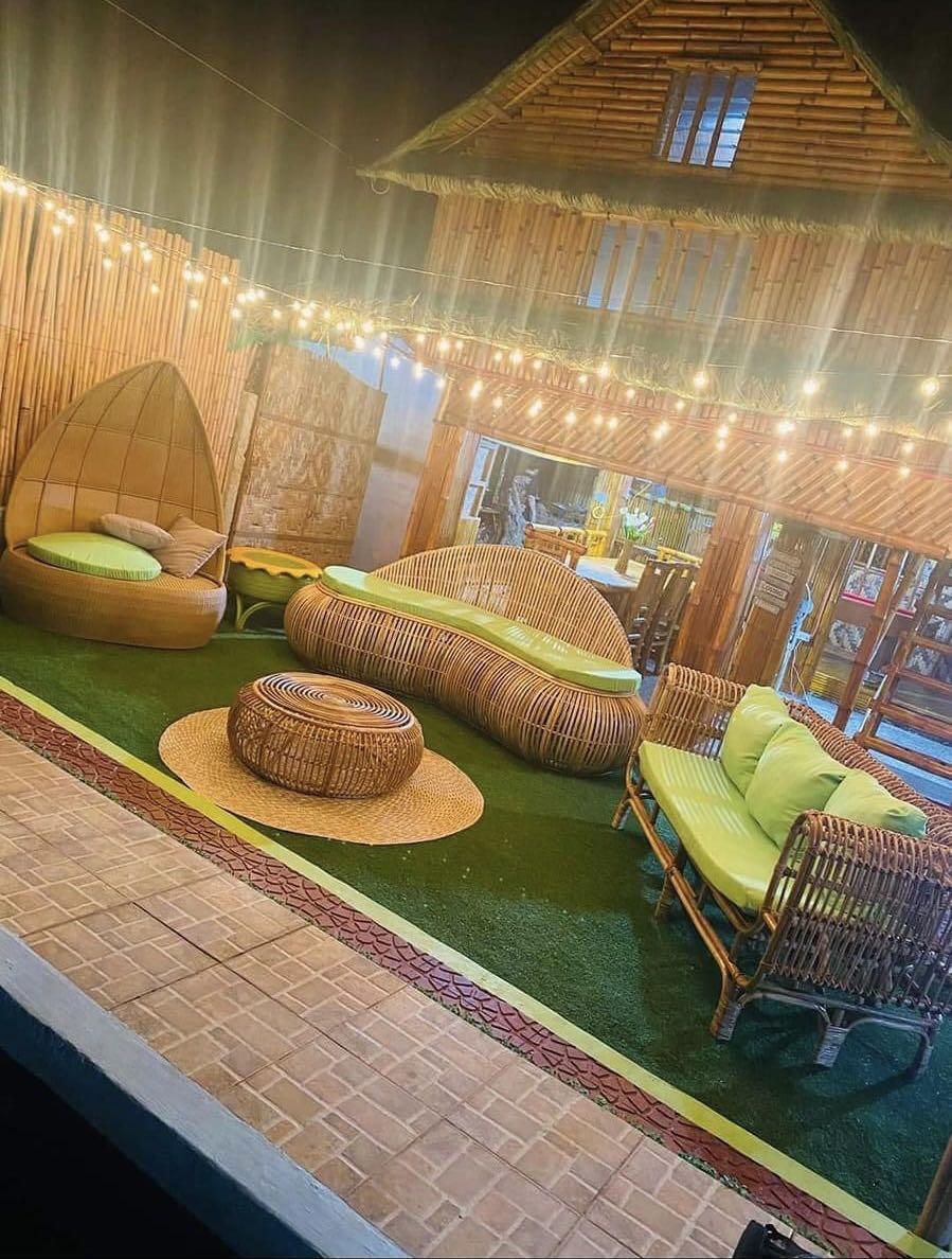 L shape rattan Sofa with Cushion included (Category: Sofas) located in Paranaque City. Submitted by FLess.ph (Listing ID 1153148414, Image 2). Description: Made of Authentic rattan 36 inches width x 75 inches length Handmade by our local weavers Well treated wood ☑️☑️☑️ Cushion cover ( colour ) can be chosen 3 inches uratex cushion Php 28,000 only .