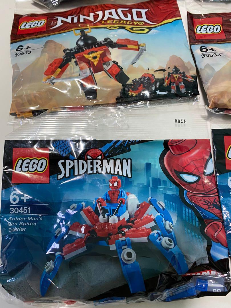 Lego ninjago spider sale man