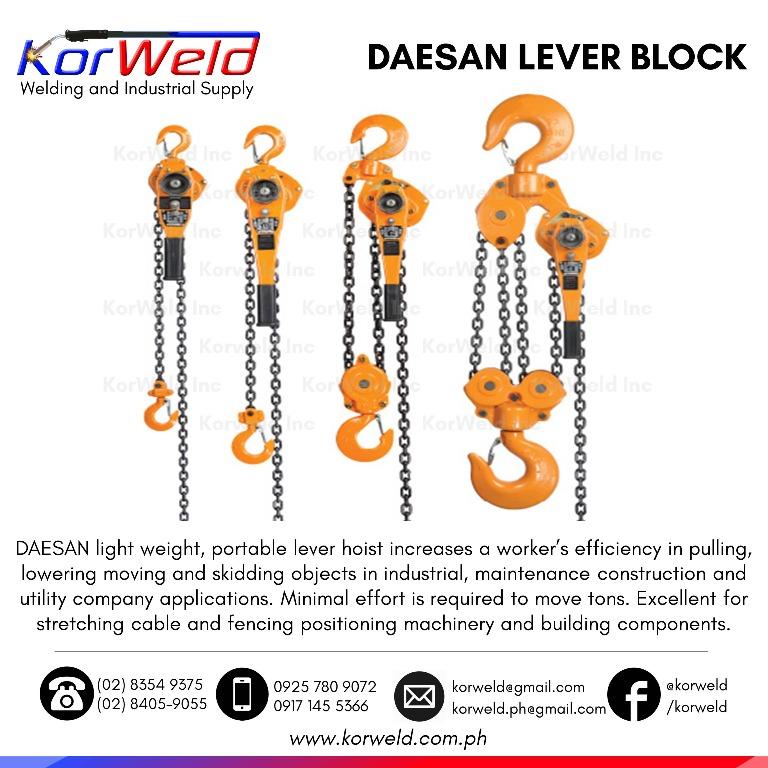 Lever Block 1.5 Ton, Commercial & Industrial, Construction Tools