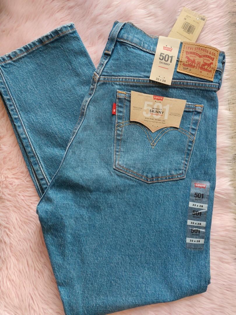 Levi's 501 Skinny Women's Jeans, Women's Fashion, Bottoms, Jeans on  Carousell