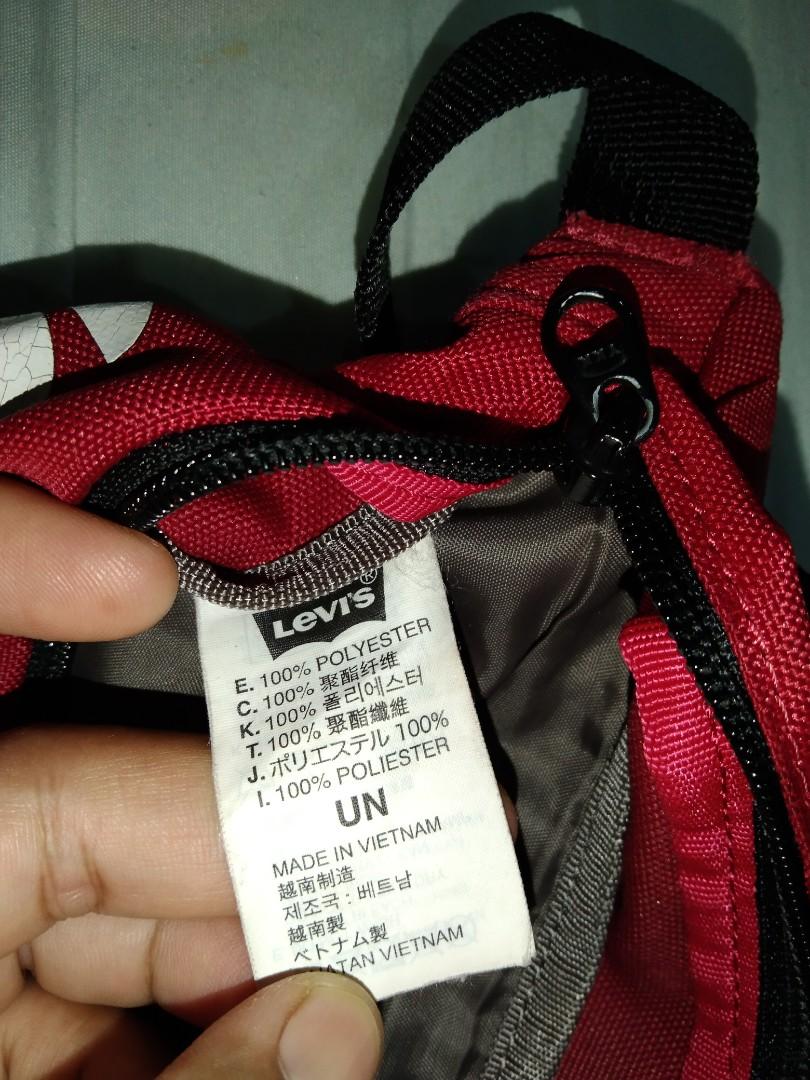 Levis bum online bag red