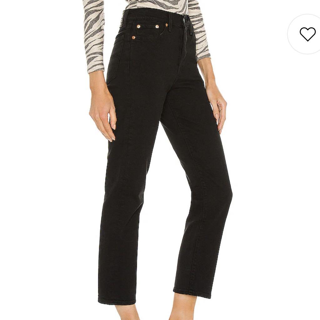 Levis wedgie straight black sales heart