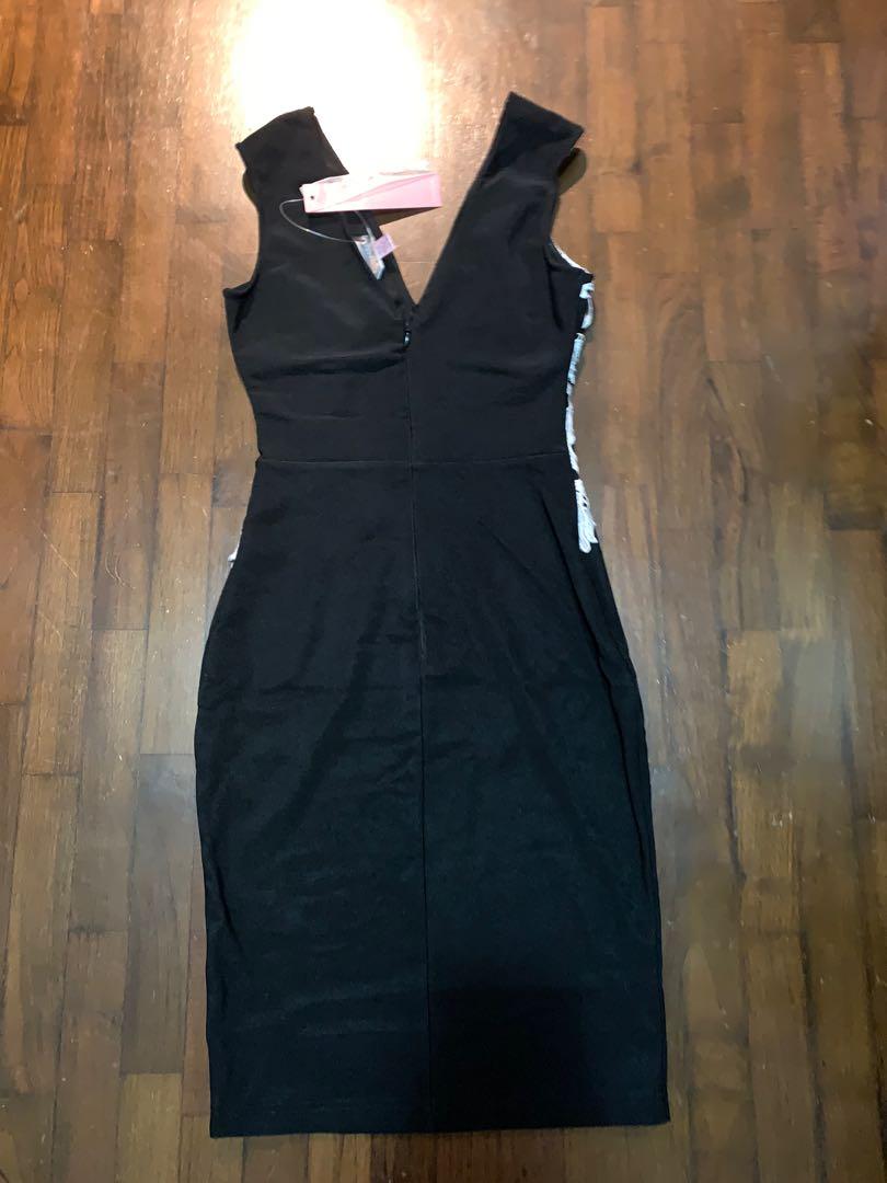 Lipsy crochet lace pencil dress deals