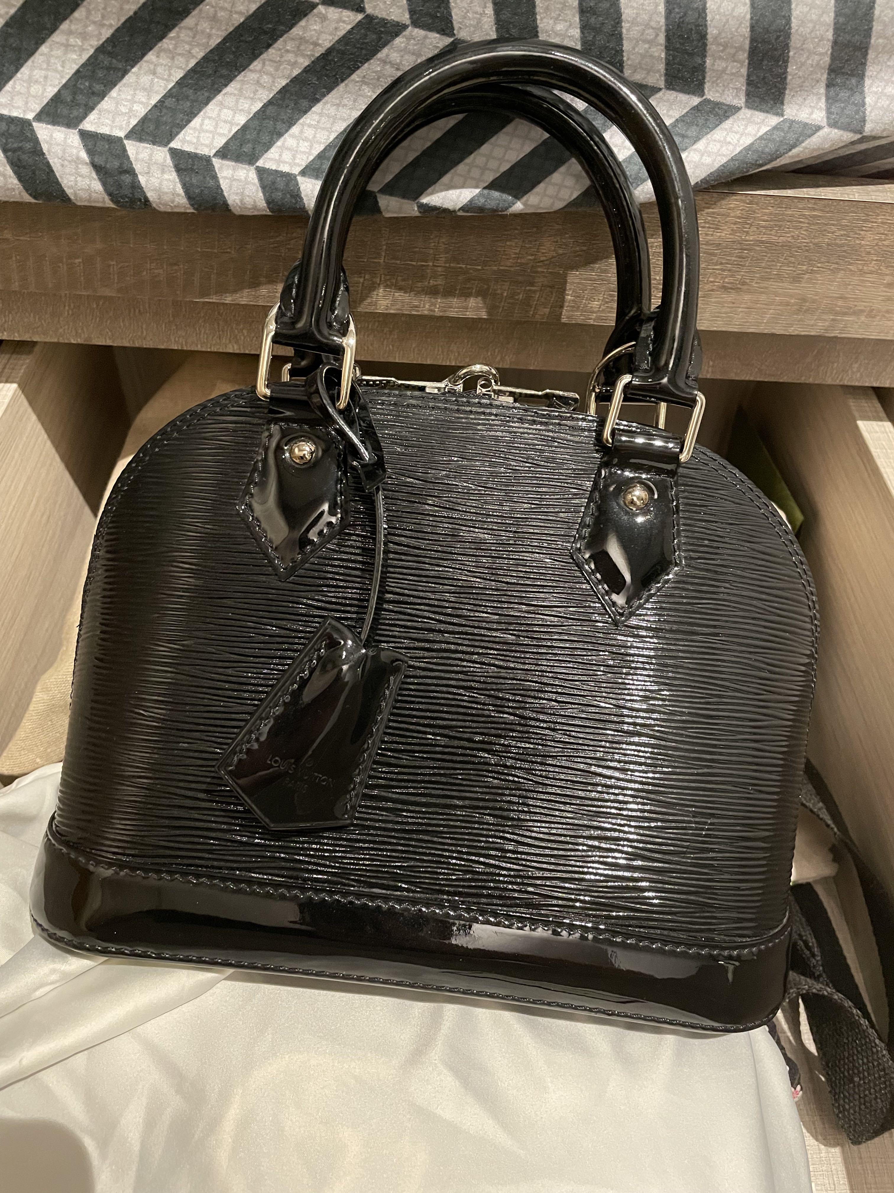 Authentic Louis Vuitton BB Alma Epi Electric Women s Fashion