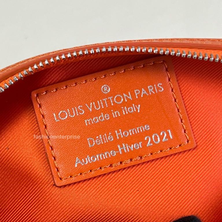 Louis Vuitton Monogram Carrot Pouch w/ Tags - Orange Travel