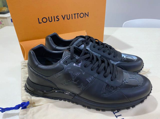 lv shoes men black