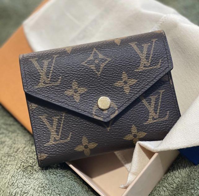 Authentic lV victorine wallet damier azur, Luxury, Bags & Wallets on  Carousell