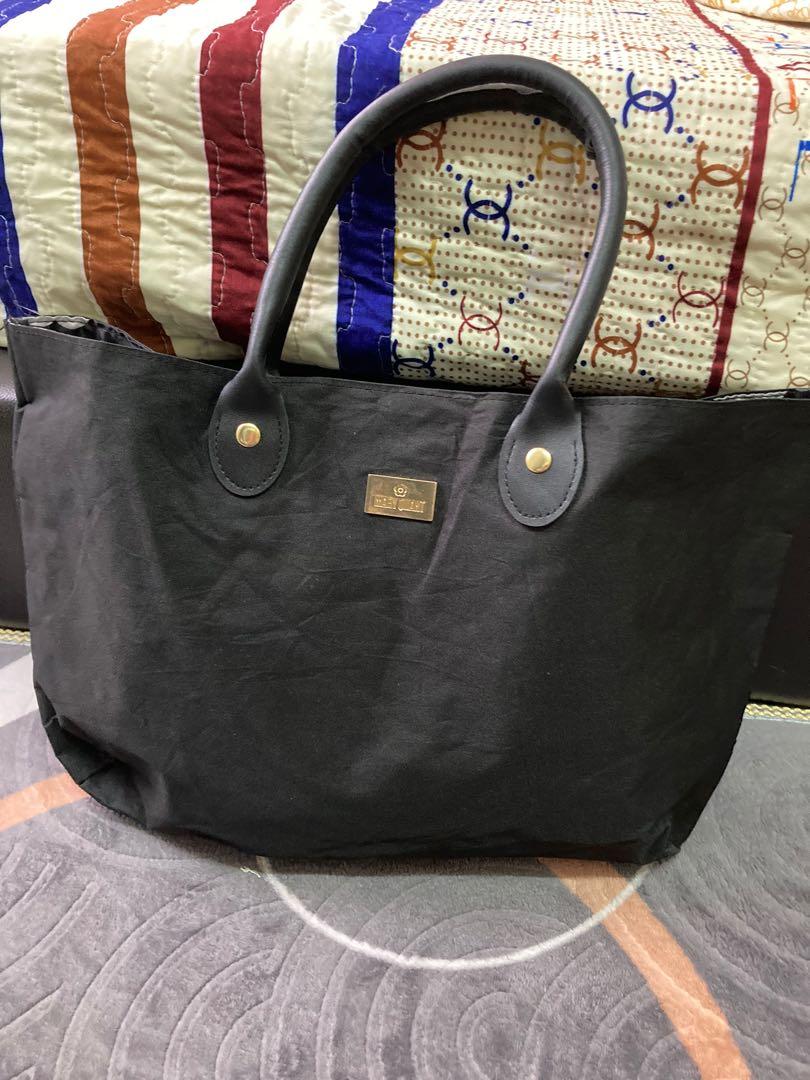 Classic Mary Quant Japan Tote Bag Black/ Shoulder bag/ handbag , Women