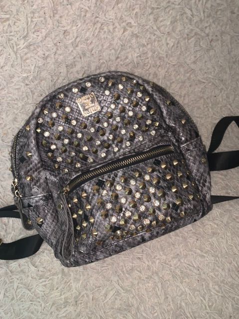 MCM Munchen Bagpack Mini Women s Fashion Bags Wallets Backpacks on Carousell