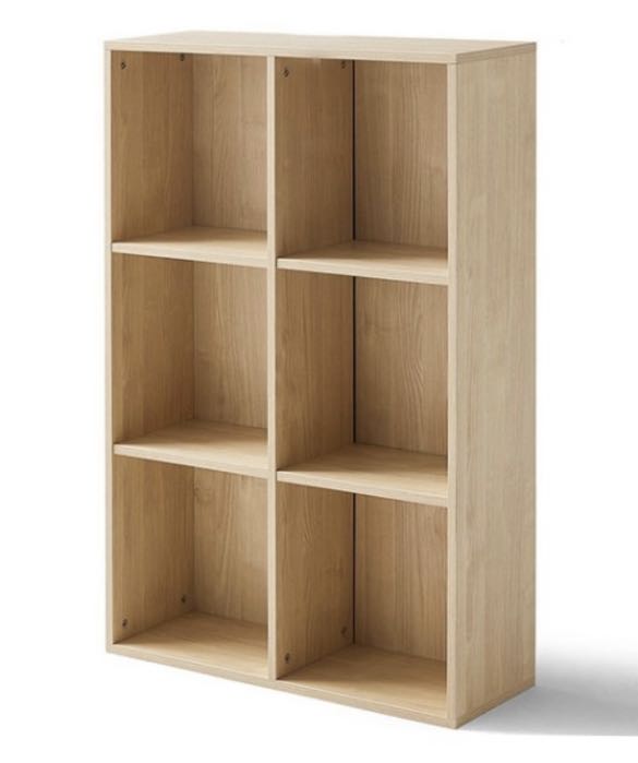 Montessori 6 Grid Shelving Unit (Beech), Furniture & Home Living