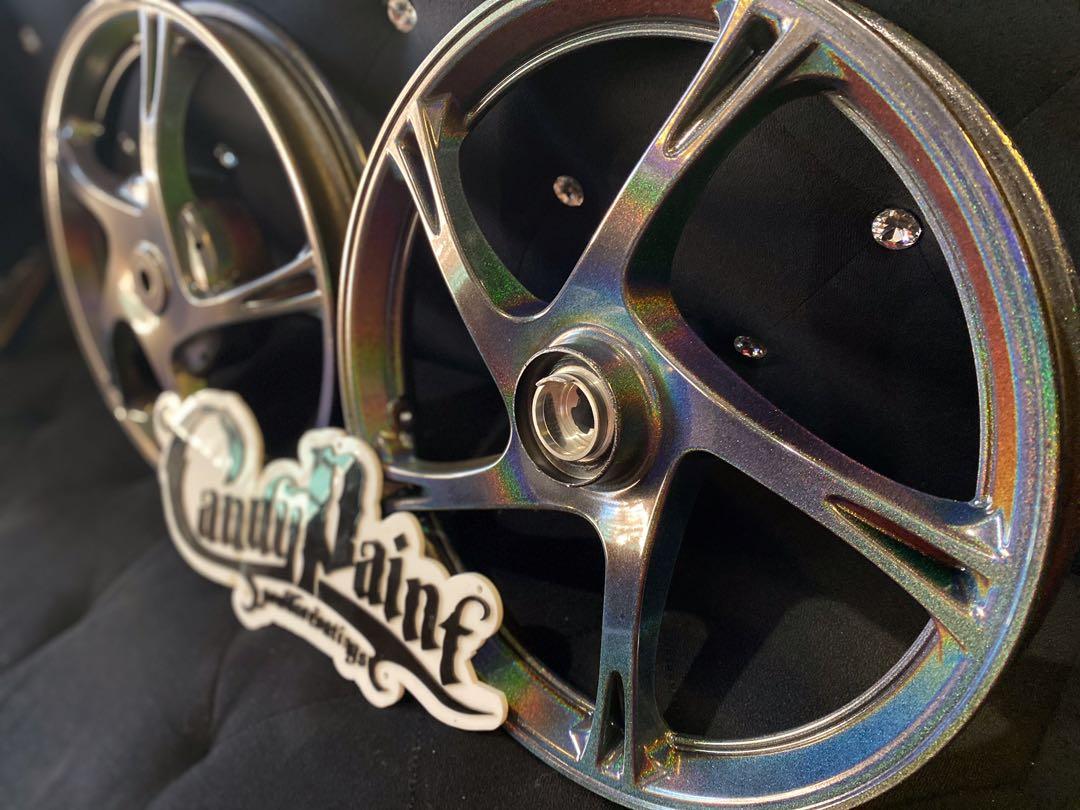 Motorcycle Rims Powder Coating, Motorbikes, Motorbike Parts