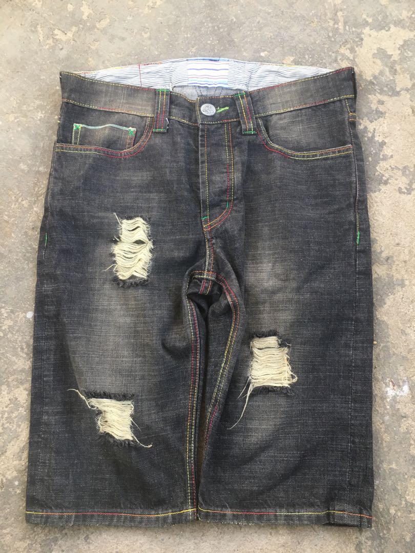 MY GOD MYSTIC DENIM, Men's Fashion, Bottoms, Shorts on Carousell