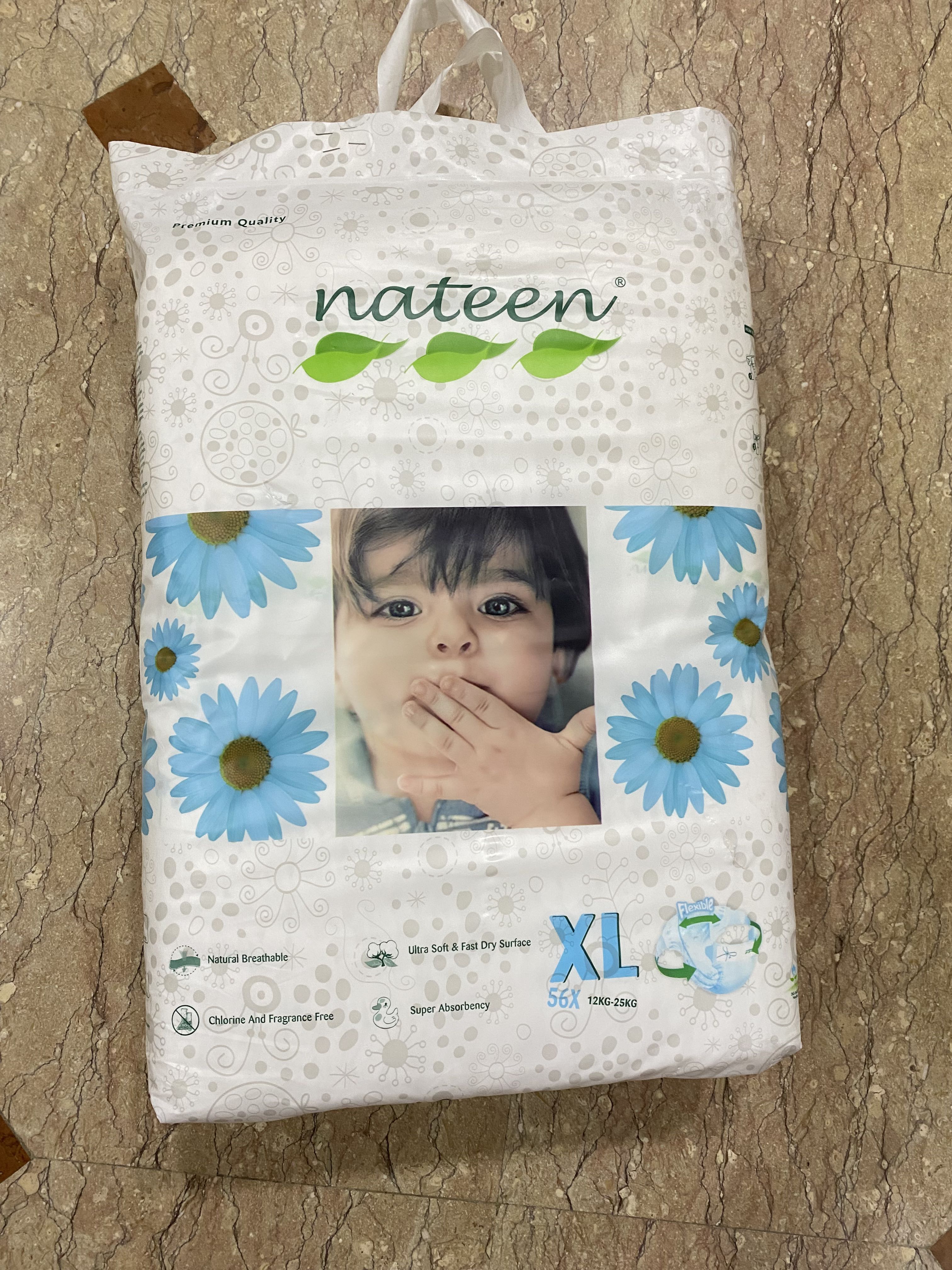 Nateen diaper XL, Babies & Kids, Bathing & Changing, Diapers & Baby