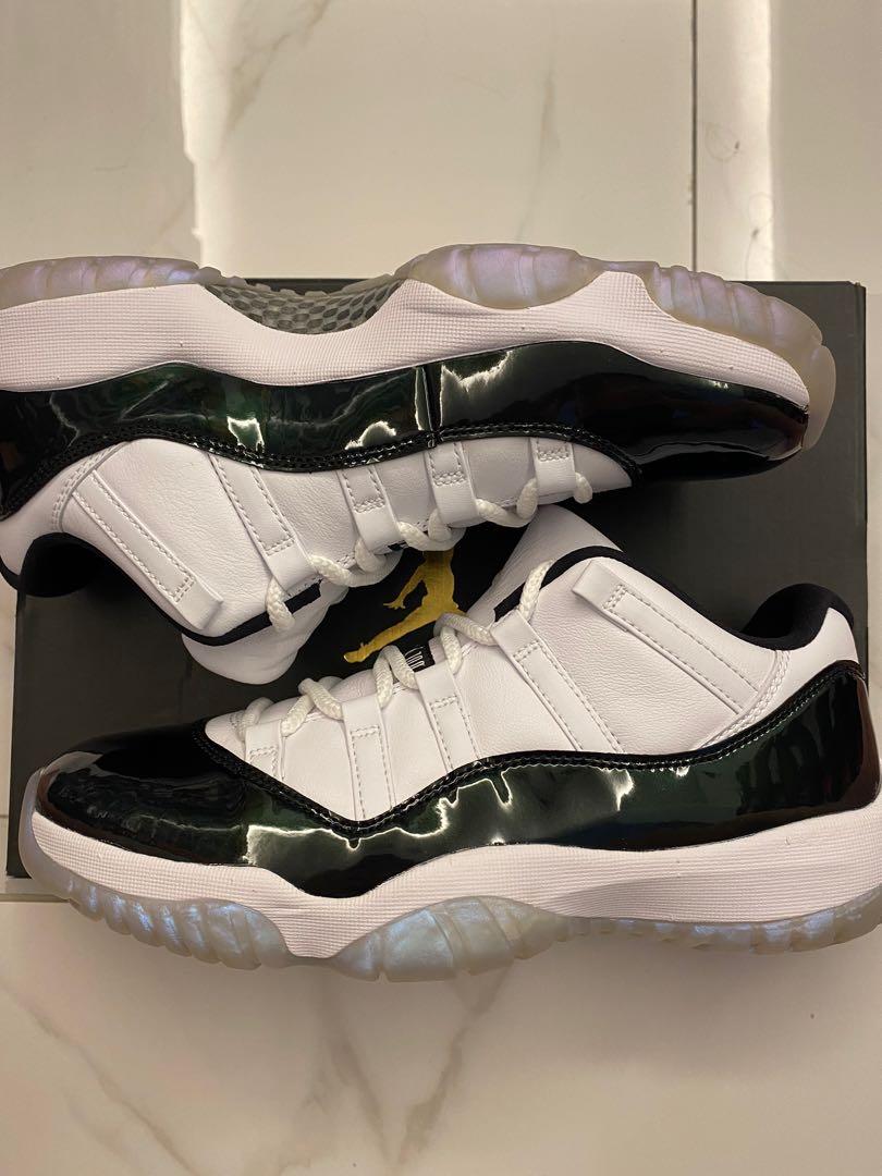 Nike Air Jordan 11 low emerald, Men's 