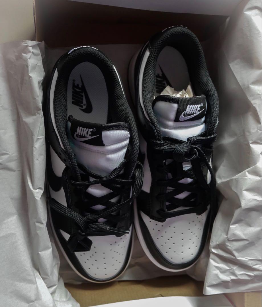 [STEAL DEAL] Nike Dunk Low White Black Retro “Panda”, Fesyen Wanita