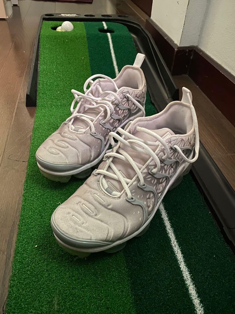 Nike vapormax online plus white grey