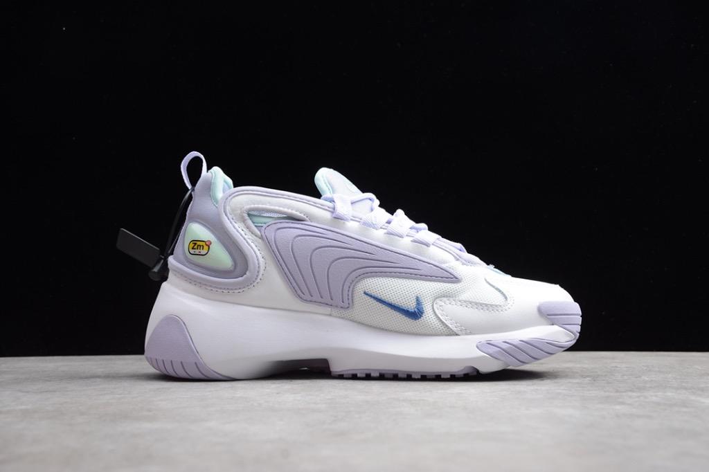 Nike zoom 2k white purple hot sale