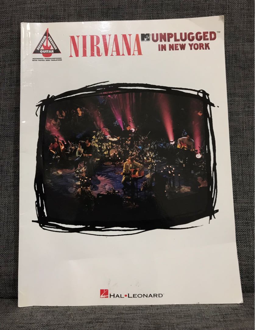 Nirvana - Unplugged in New York Authentic Transciptions with Notes and ...