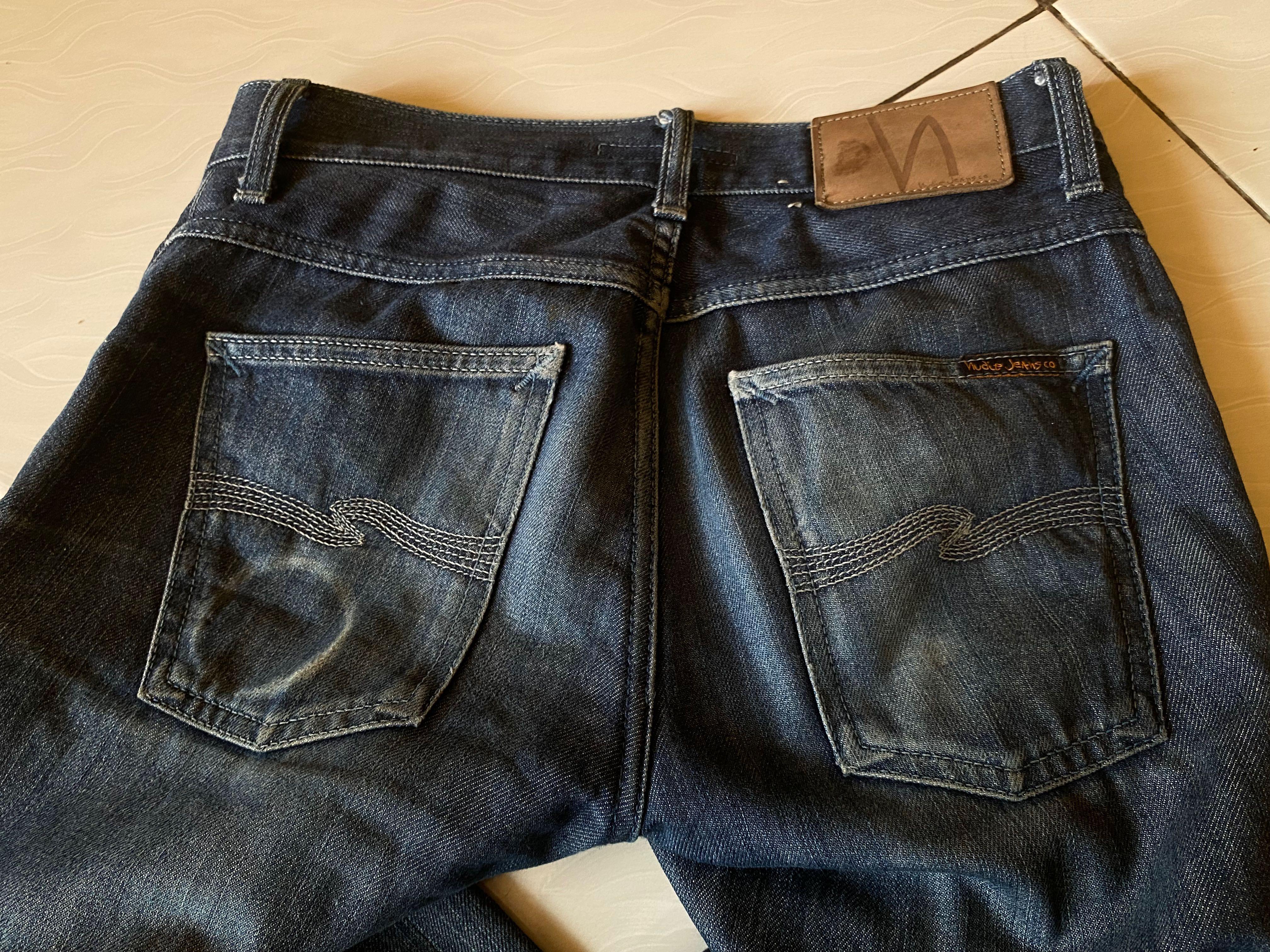 Nudie jeans Grim tim dry pure indigo selvage
