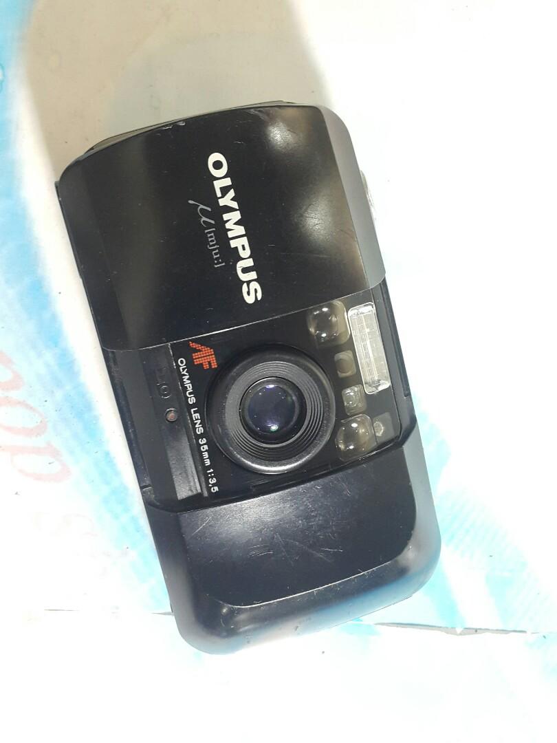 Olympus MJU excellent working but no flash (Category: Cameras) located in Paranaque City. Submitted by vintagepopsicle (Listing ID 1153040355, Image 1). Description: Legendary Olympus MJU Date prime lens. Battery and Dummy film tested. Working shutter tested with dummy film. FLASH NOT working. Sold As Is. Gcash and Lalamove..