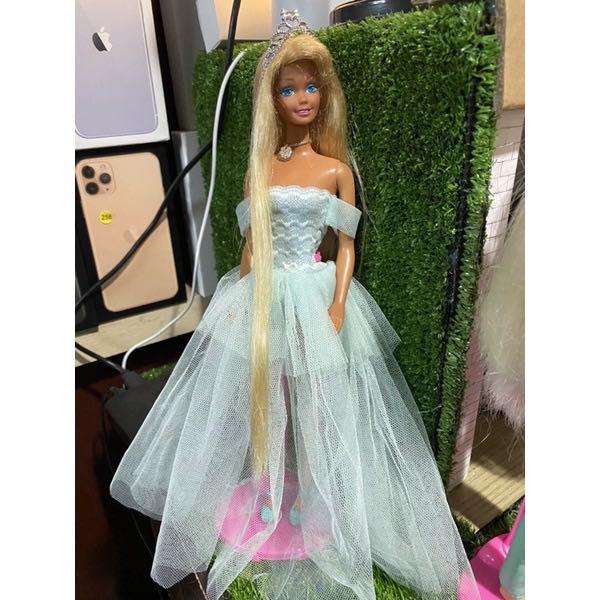 Original preloved vintage barbie doll rapunzel long hair, Hobbies & Toys,  Toys & Games on Carousell