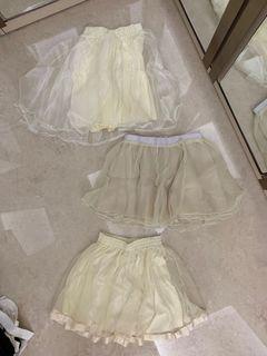 PAKET - Tutu skirt (3)