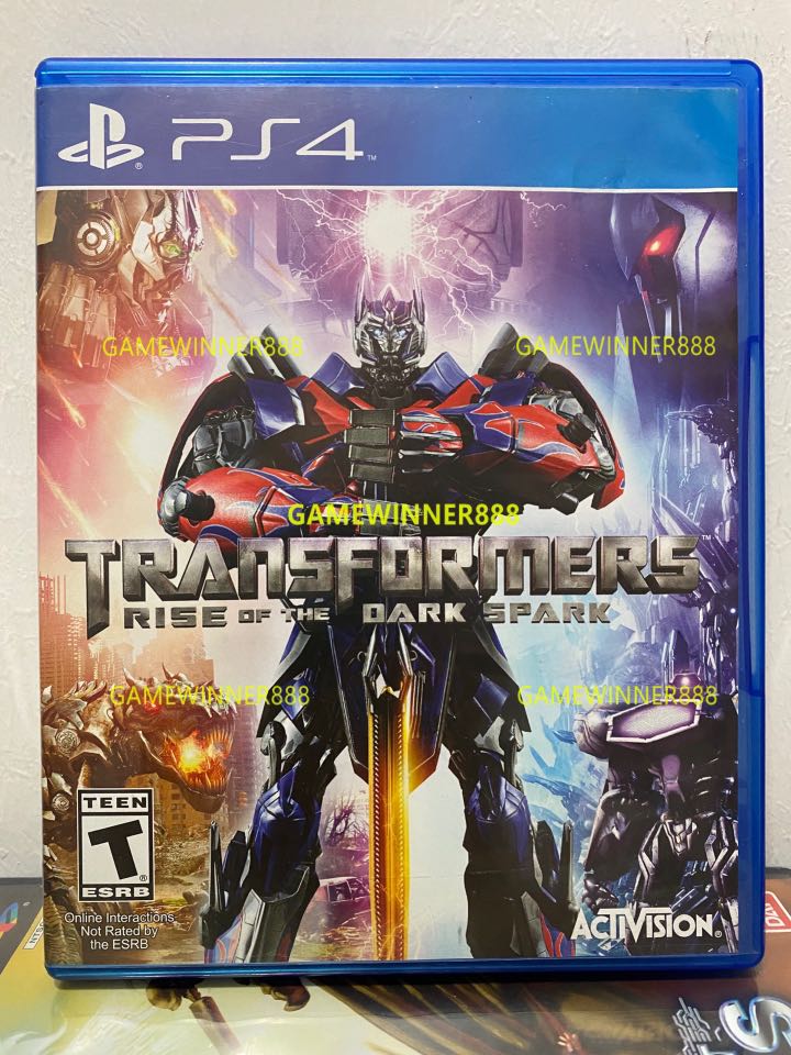 《今日快閃價》（中古二手）PS4遊戲 變形金剛 暗焰崛起 Transformers Rise of the Dark Spark 美版英文版 ...
