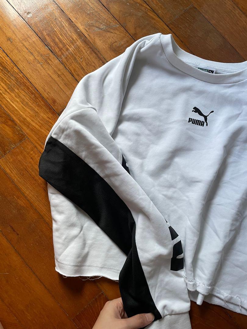 Puma sweater hotsell black