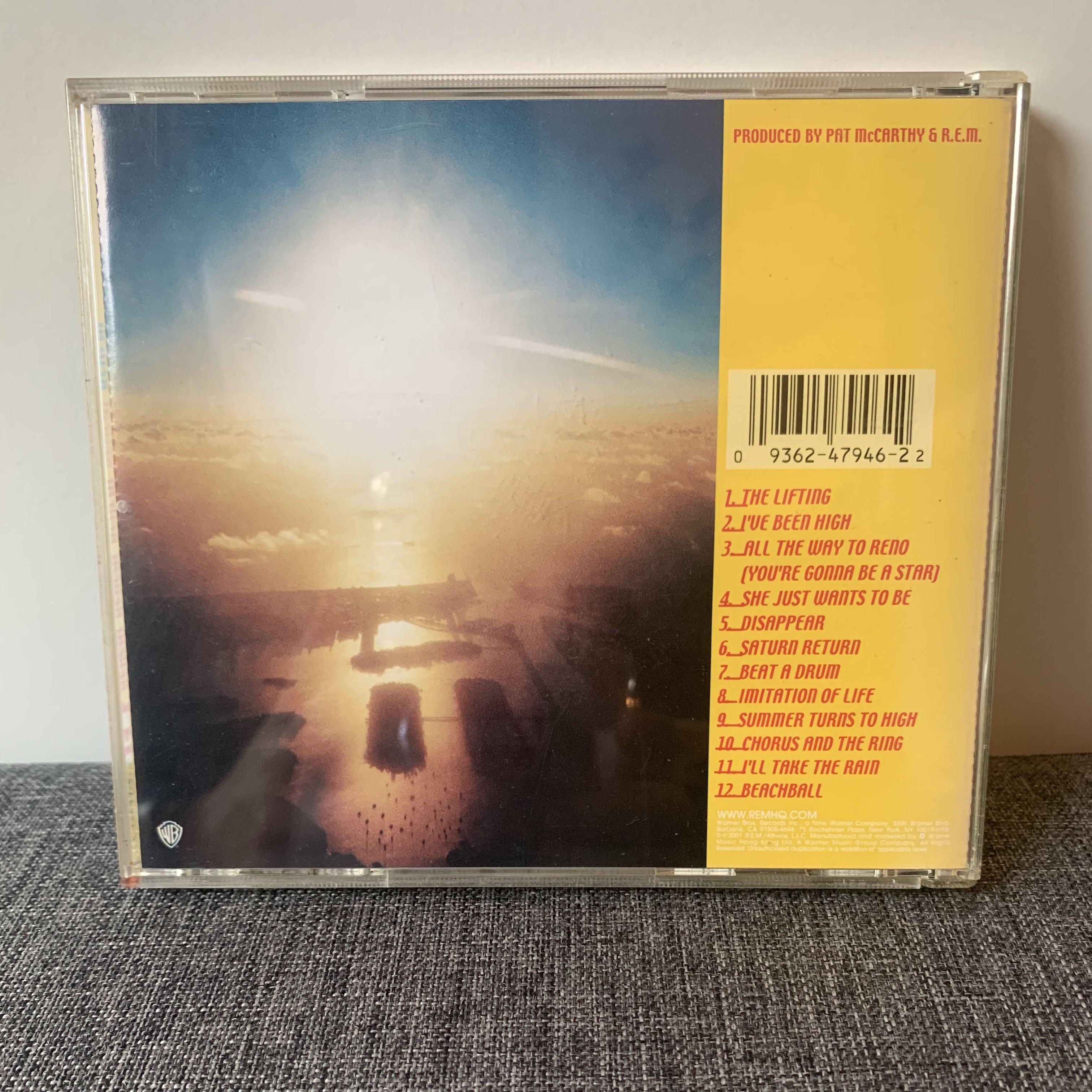 REM Reveal Album CD, 興趣及遊戲, 音樂、樂器 & 配件, 音樂與媒體 CD 及 DVD Carousell