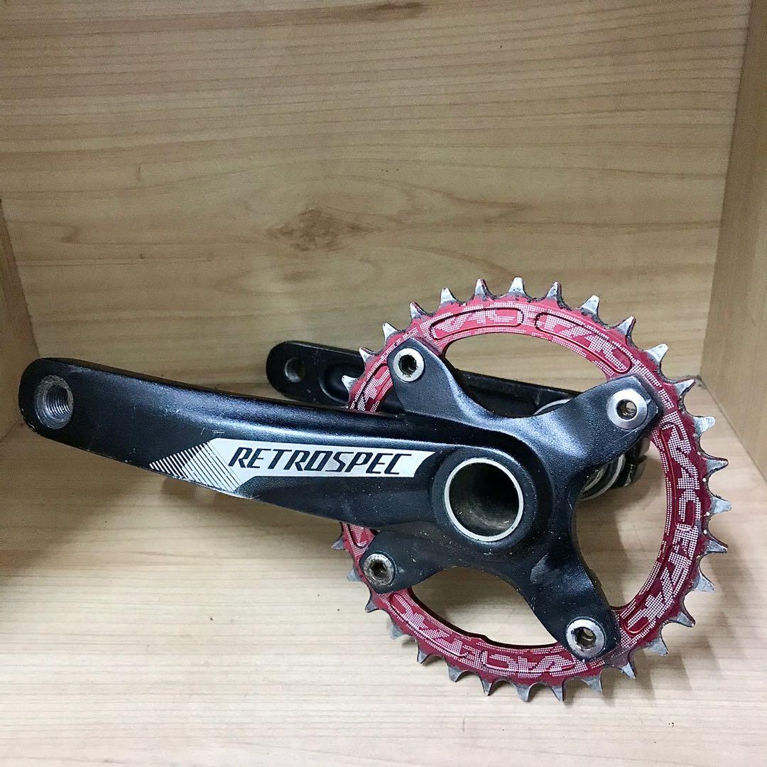 retrospec crank raceface chainring